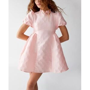 SISTER JANE Angelique Jacquard Mini Dress